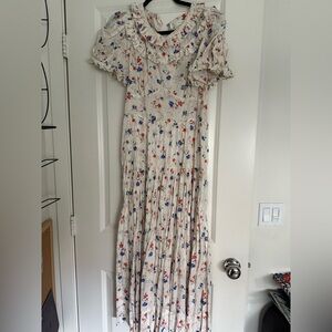 DOEN Floral Print Maxi Dress